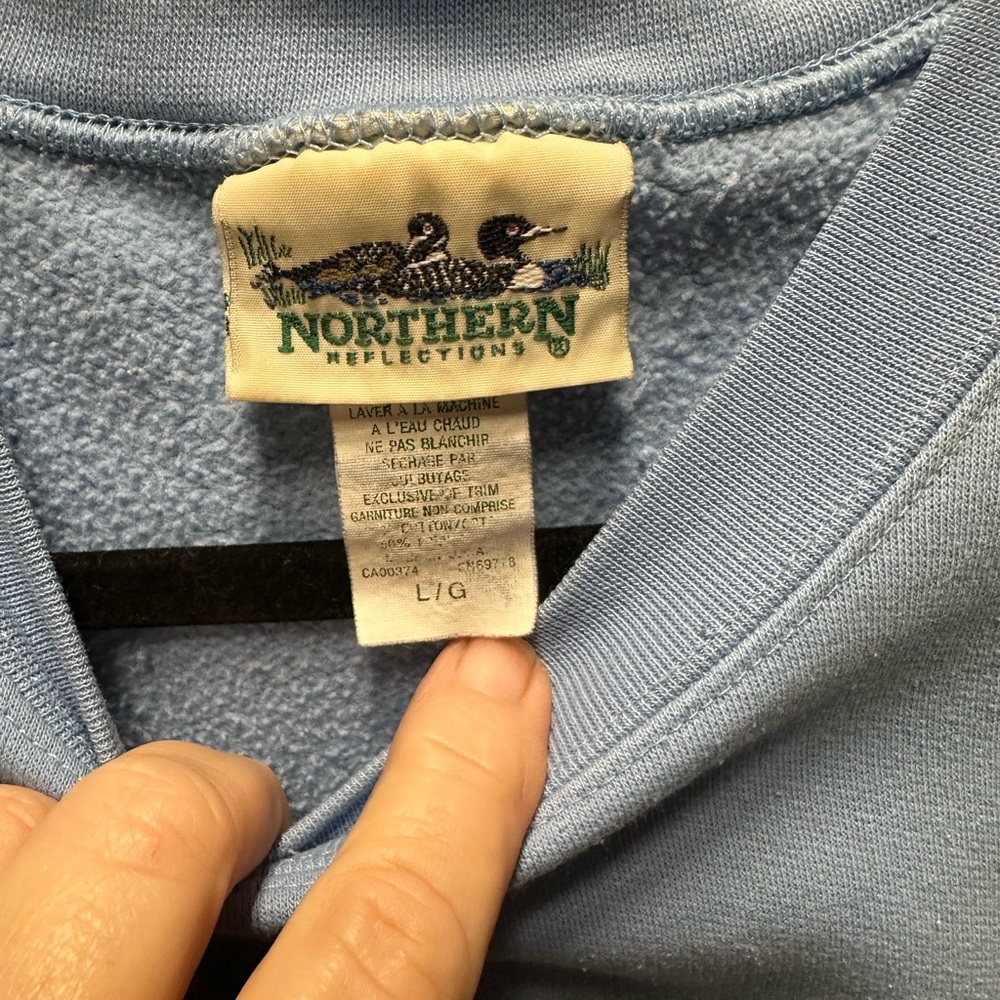 Vintage Northern Reflection patriotic sweatshirt size‎ Large - Picture 5 of 6